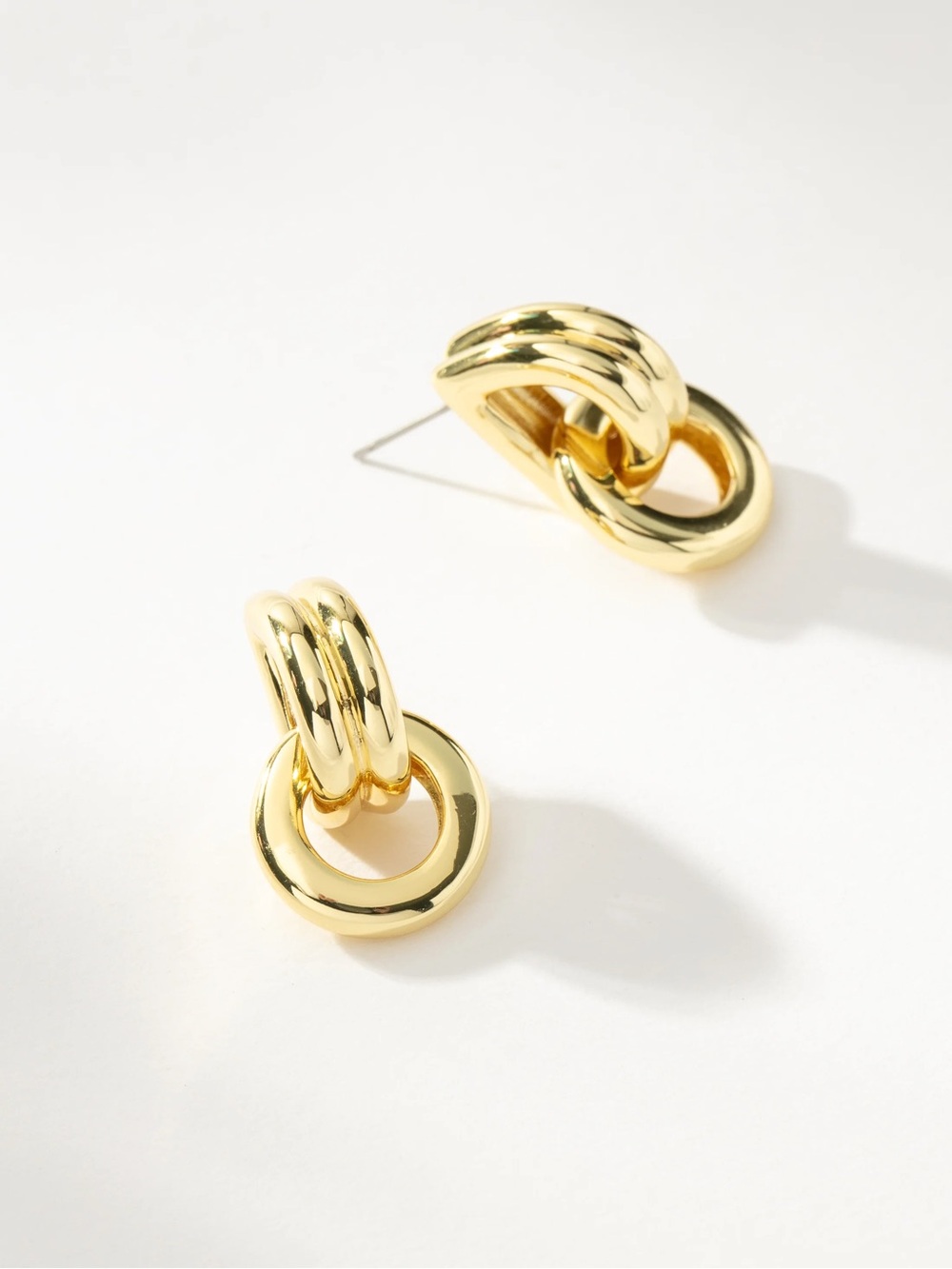 Uncommon James Knotted Hoop Earrings - Picture 2 of 3